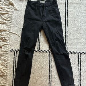 Madewell 9in high rise skinny size 24